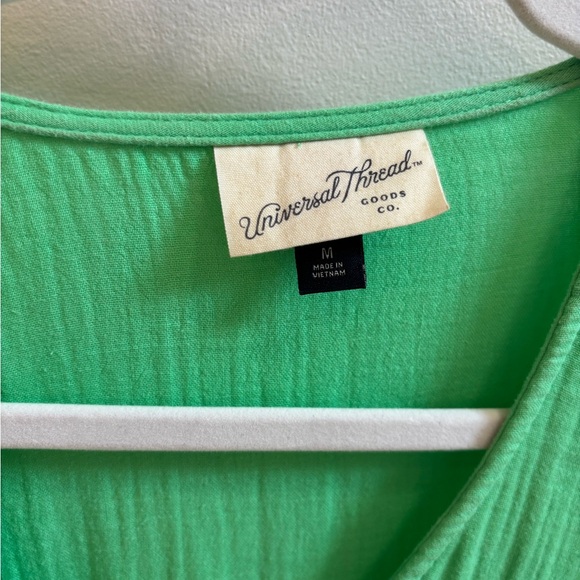 Universal Thread Vibrant Green Long Sleeve Maxi Dress - Picture 2 of 4